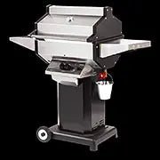 Phoenix Grills - Stainless Steel Propane Gas Grill Head On Black Aluminum Pedestal Cart - SDBOCP - Outdoor Grills by Phoenix Grills | Buy at Agent BBQ