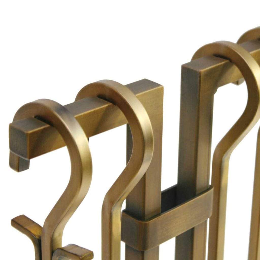 Pilgrim - 10" 4 - Piece Burnished Brass Sinclair Tool Set - by Pilgrim Home & Hearth | Buy at Agent BBQ