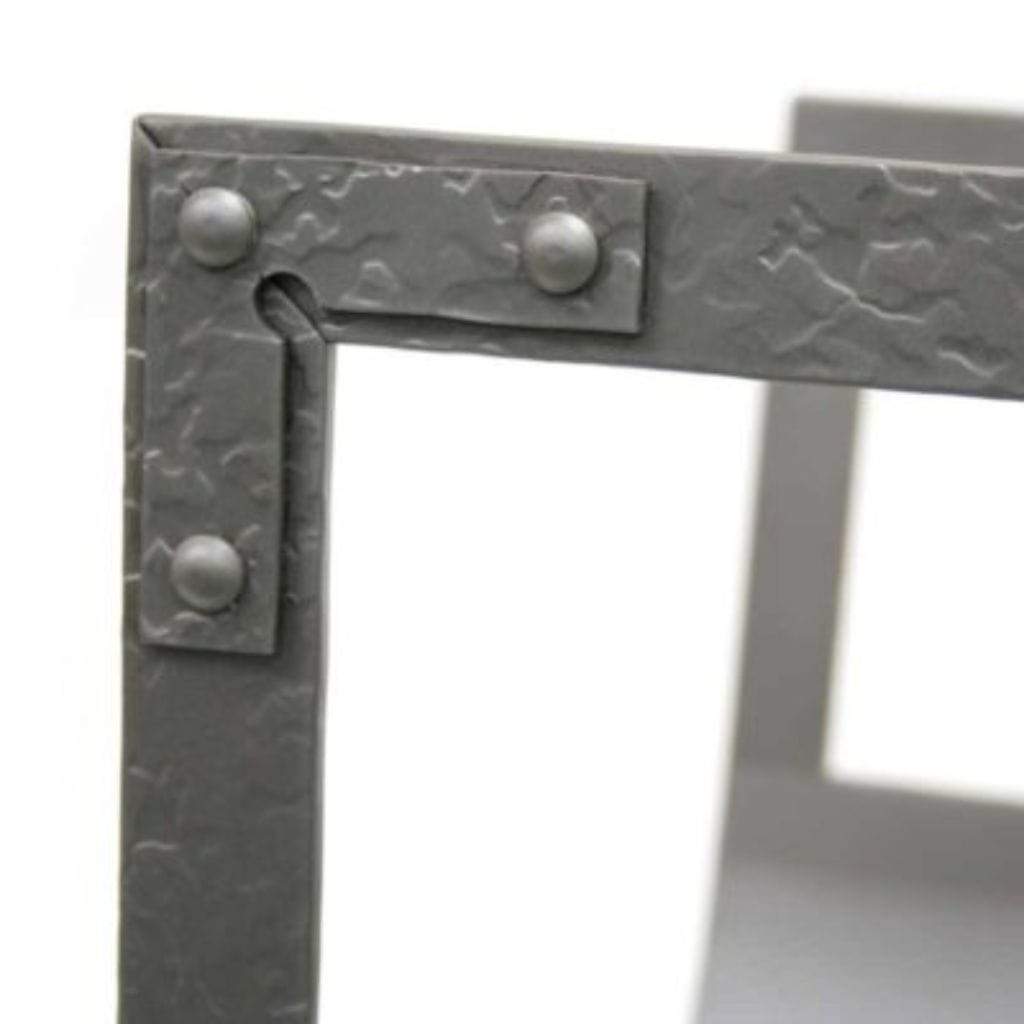 Pilgrim - 15" Natural Iron Forged Iron Wood Holder - by Pilgrim Home & Hearth | Buy at Agent BBQ