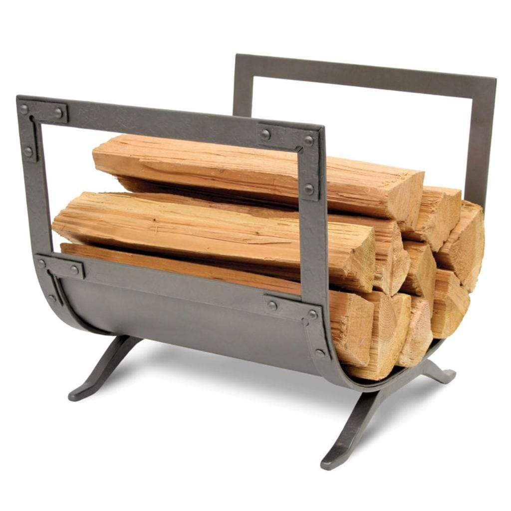 Pilgrim - 15" Natural Iron Forged Iron Wood Holder - by Pilgrim Home & Hearth | Buy at Agent BBQ