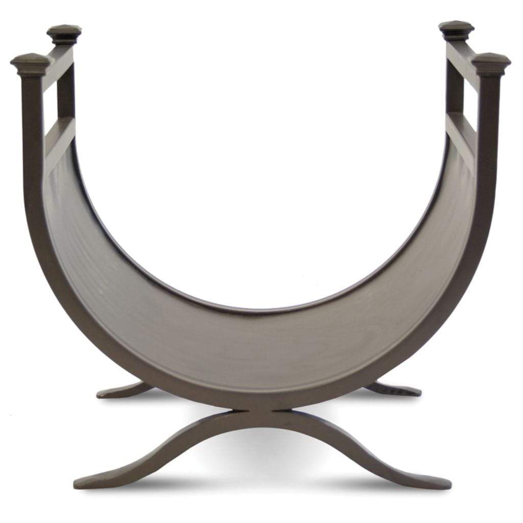 Pilgrim - 17" Burnished Bronze Addison Wood Holder - by Pilgrim Home & Hearth | Buy at Agent BBQ