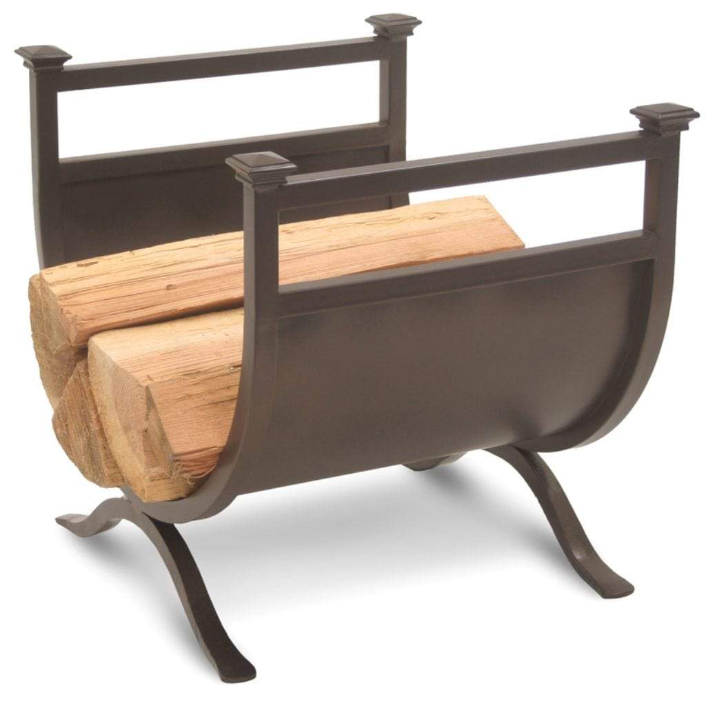Pilgrim - 17" Burnished Bronze Addison Wood Holder - by Pilgrim Home & Hearth | Buy at Agent BBQ