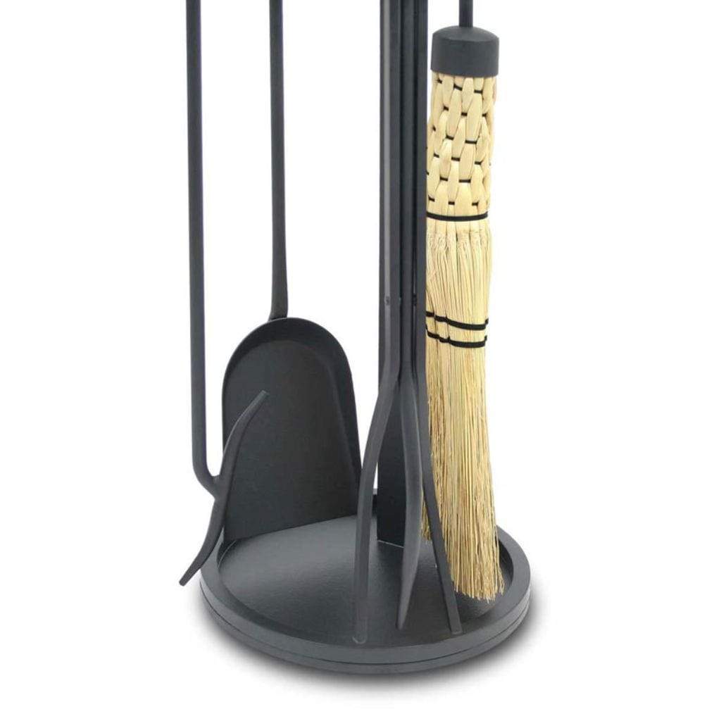Pilgrim - 22" 4 - Piece Black Mid Century Tool Set - by Pilgrim Home & Hearth | Buy at Agent BBQ