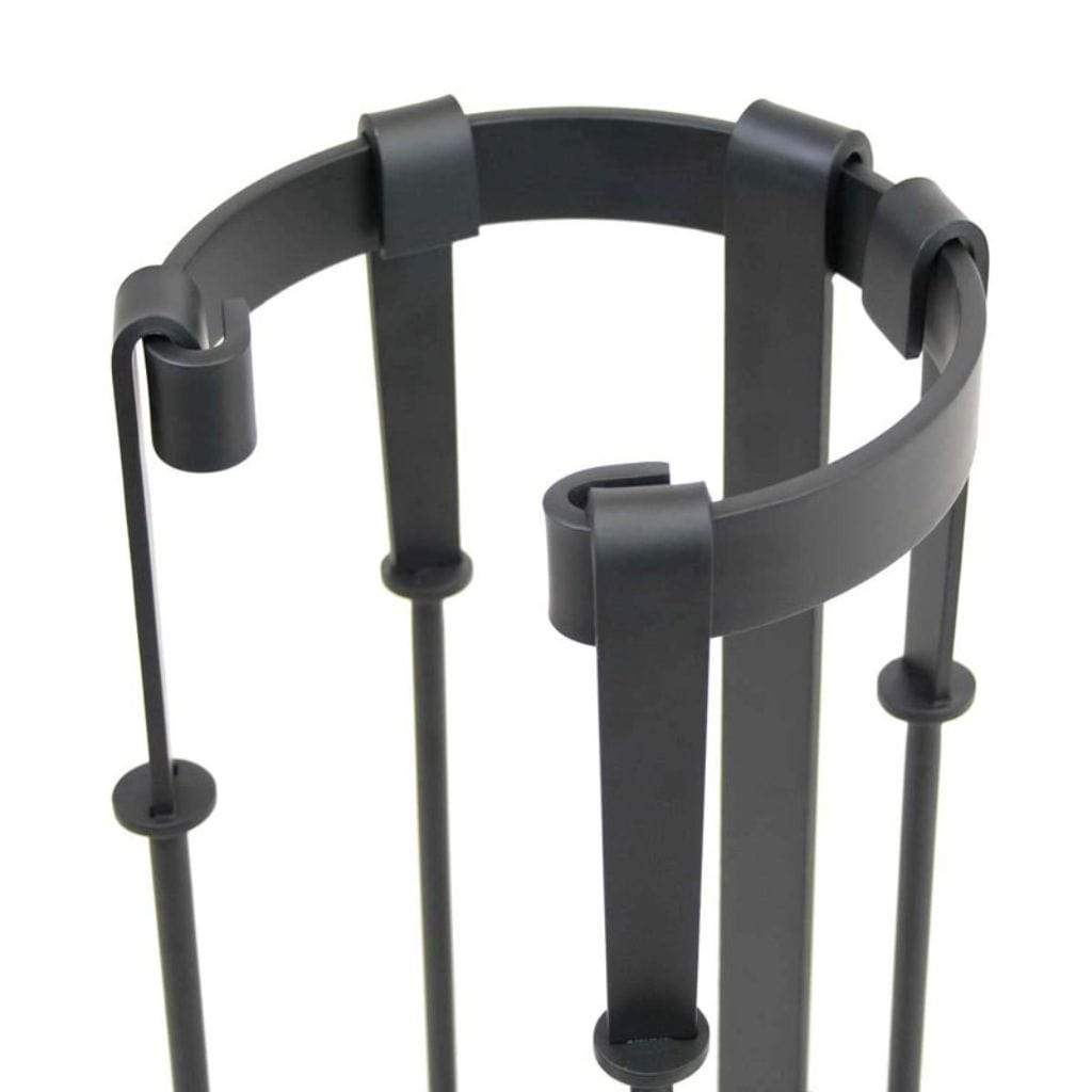 Pilgrim - 22" 4 - Piece Black Mid Century Tool Set - by Pilgrim Home & Hearth | Buy at Agent BBQ