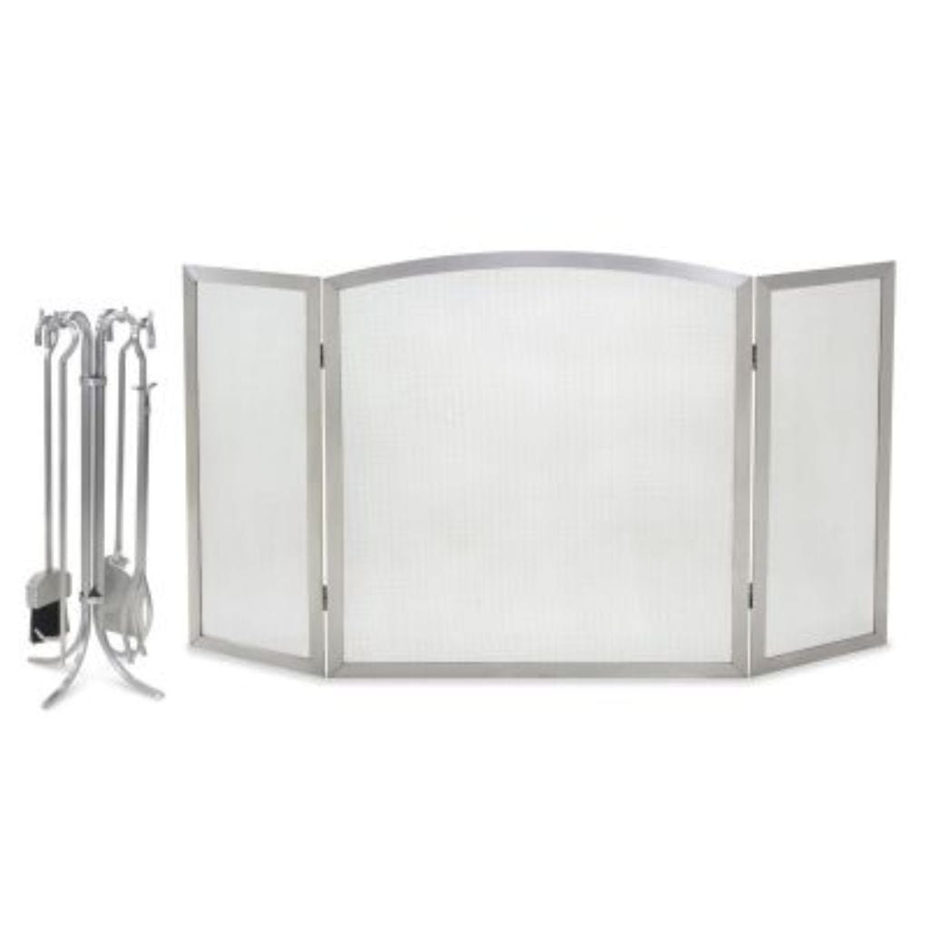 Pilgrim - 28" 4 - Piece Stainless Steel Newport Tool Set - by Pilgrim Home & Hearth | Buy at Agent BBQ