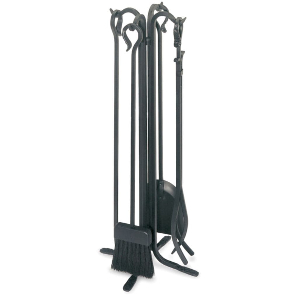 Pilgrim - 28" Matte Black Forged Hearth - by Pilgrim Home & Hearth | Buy at Agent BBQ