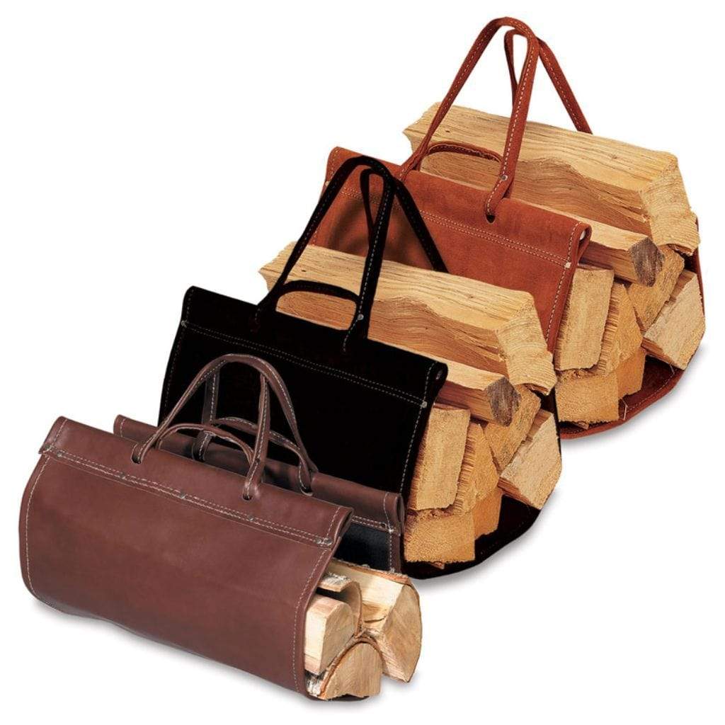 Pilgrim - 29" Top Grain Wood Carriers - by Pilgrim Home & Hearth | Buy at Agent BBQ