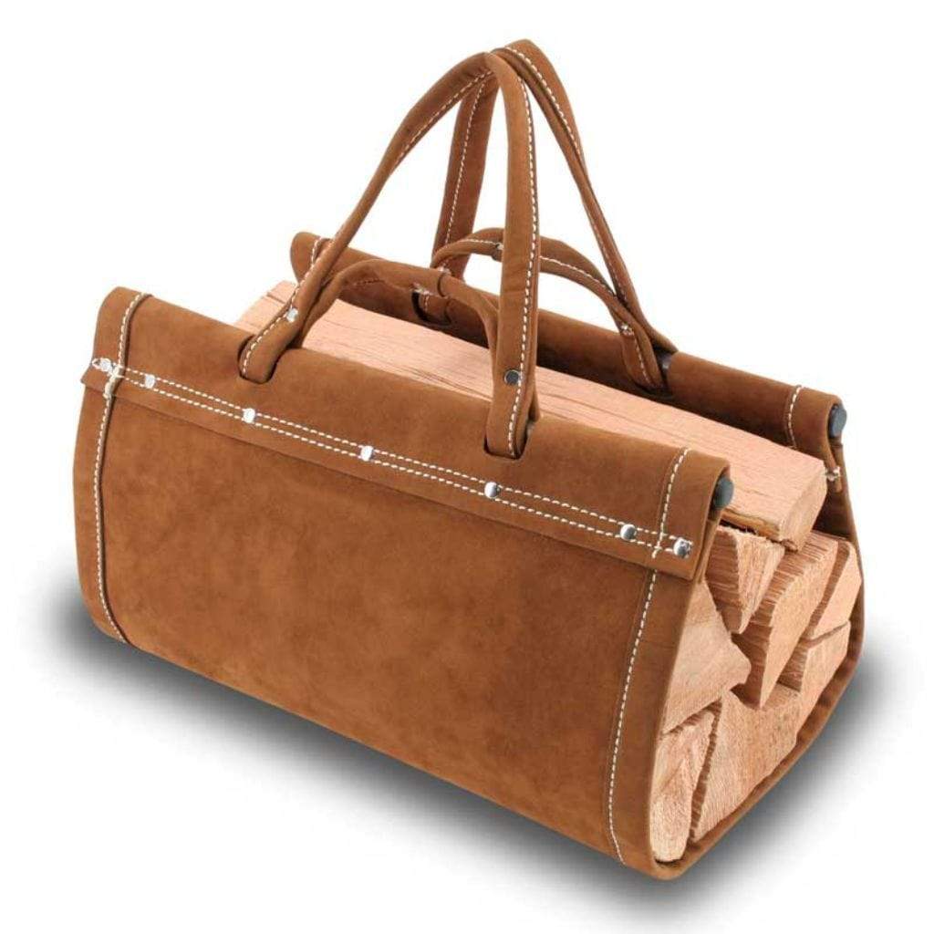 Pilgrim - 29" Top Grain Wood Carriers - by Pilgrim Home & Hearth | Buy at Agent BBQ