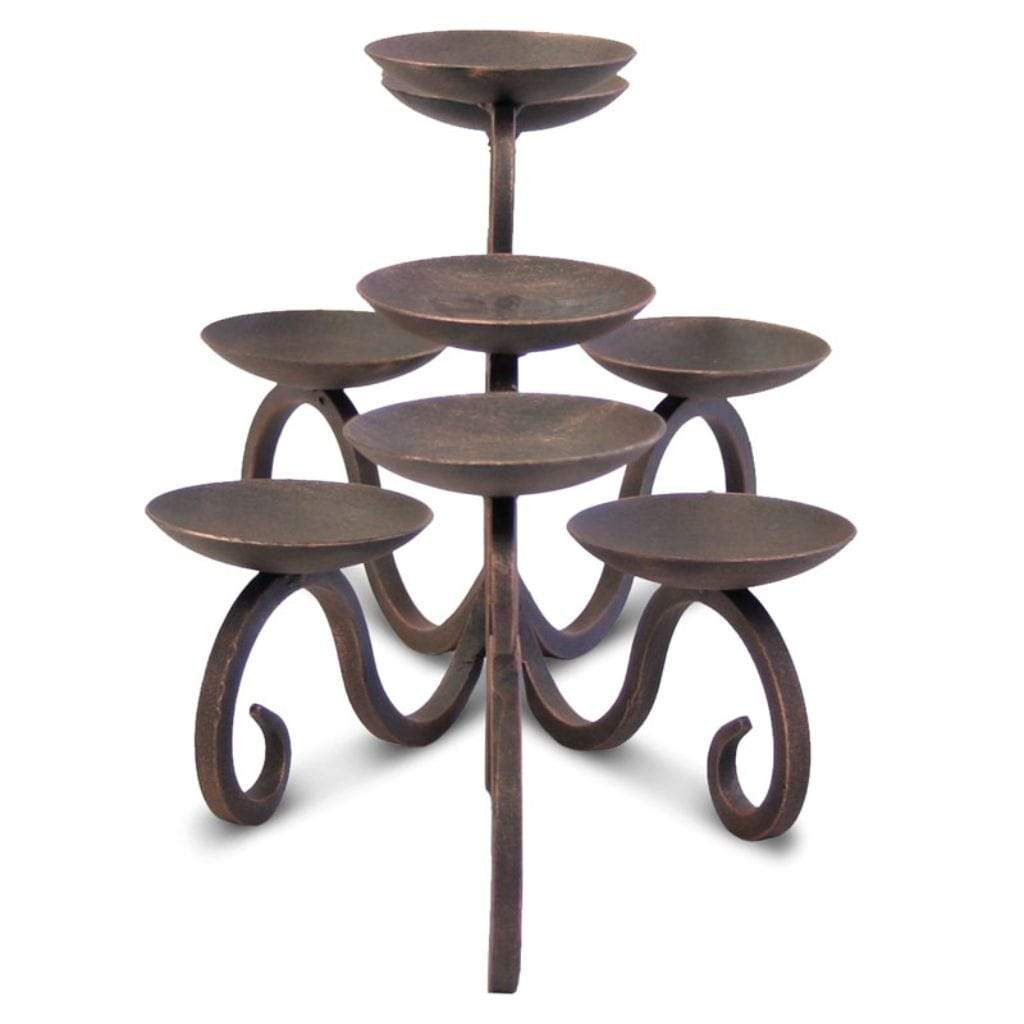 Pilgrim - 30" Distressed Bronze Hawthorne Candelabra - by Pilgrim Home & Hearth | Buy at Agent BBQ
