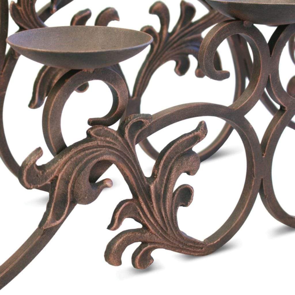Pilgrim - 30" Distressed Bronze Venice Candelabra - by Pilgrim Home & Hearth | Buy at Agent BBQ