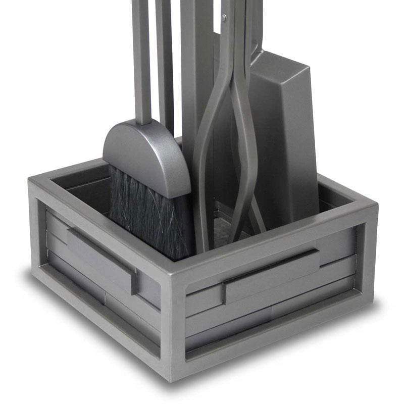 Pilgrim - 32" 4 - Piece Natural Iron Lanier Tool Set - by Pilgrim Home & Hearth | Buy at Agent BBQ
