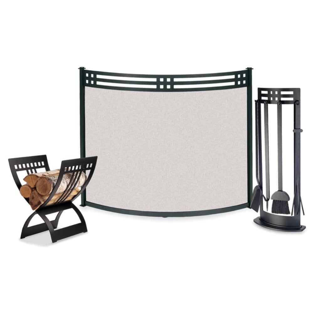 Pilgrim - 33" 4 - Piece Matte Black Portfolio - by Pilgrim Home & Hearth | Buy at Agent BBQ