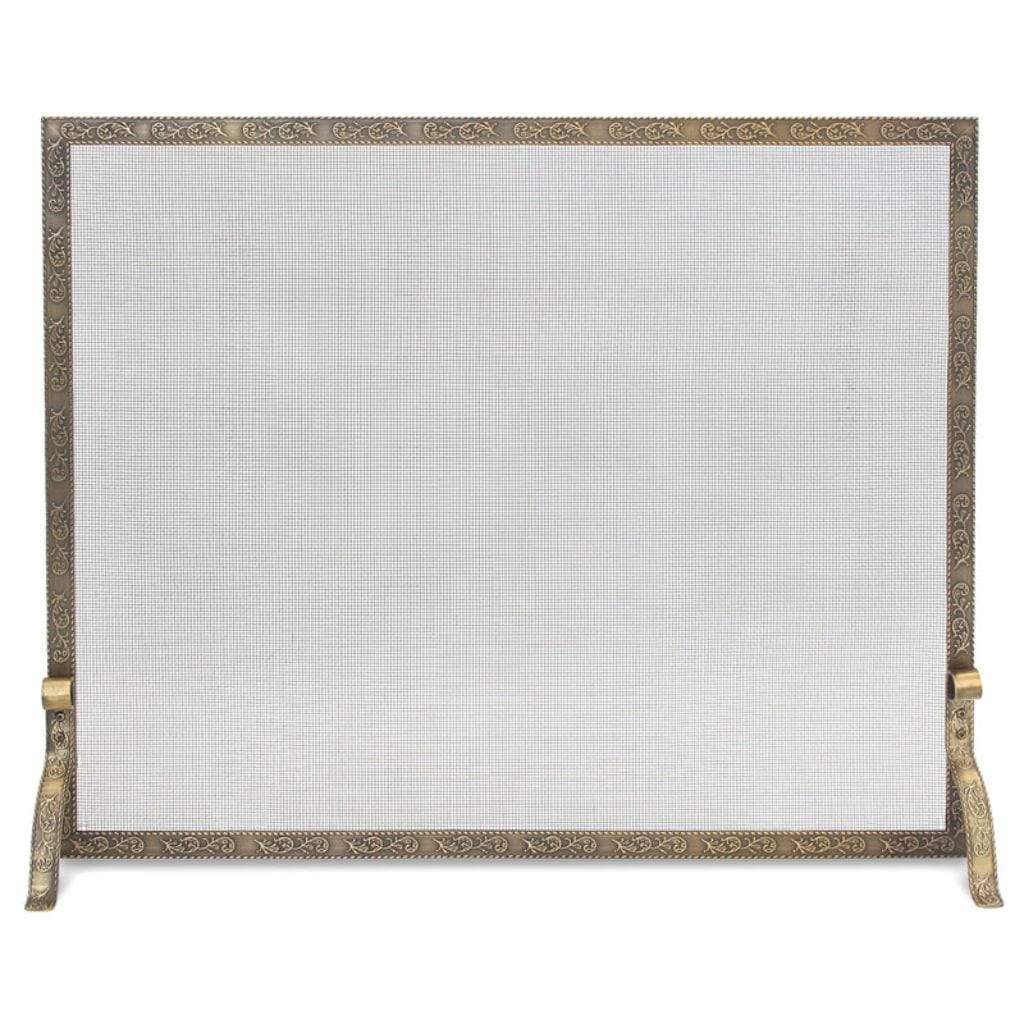 Pilgrim - 39" Bay Branch Embossed Single Panel Screen - by Pilgrim Home & Hearth | Buy at Agent BBQ