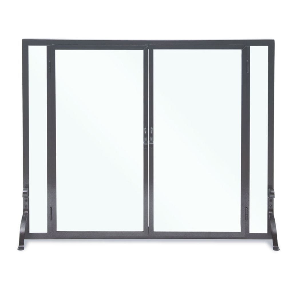 Pilgrim - 39" Black FGND Full Height Door Glass - by Pilgrim Home & Hearth | Buy at Agent BBQ