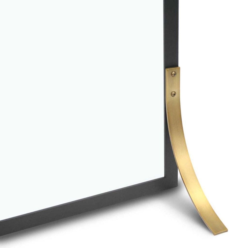 Pilgrim - 39" Black Valiant Single Panel Glass - by Pilgrim Home & Hearth | Buy at Agent BBQ