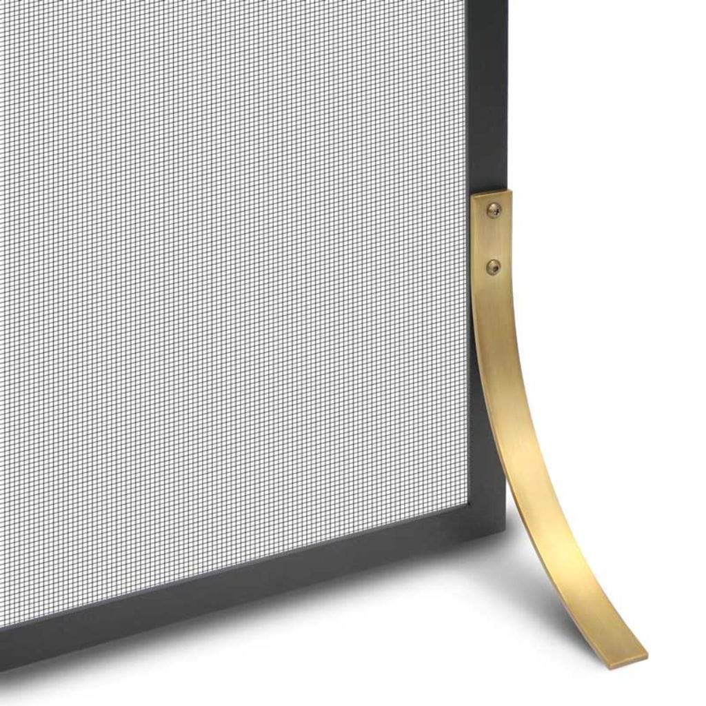 Pilgrim - 39" Black Valiant Single Panel Mesh - by Pilgrim Home & Hearth | Buy at Agent BBQ