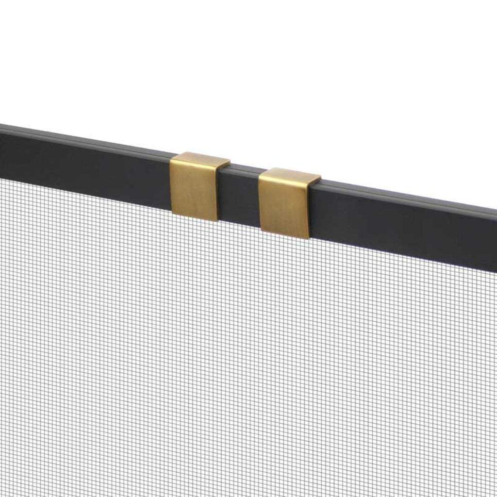 Pilgrim - 39" Black Valiant Single Panel Mesh - by Pilgrim Home & Hearth | Buy at Agent BBQ