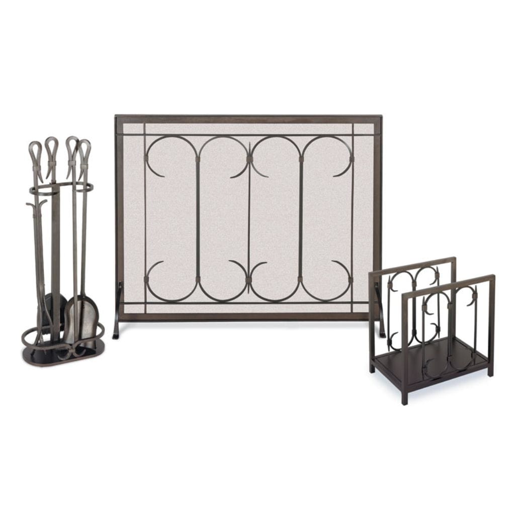 Pilgrim - 39" Burnished Black Iron Gate - by Pilgrim Home & Hearth | Buy at Agent BBQ