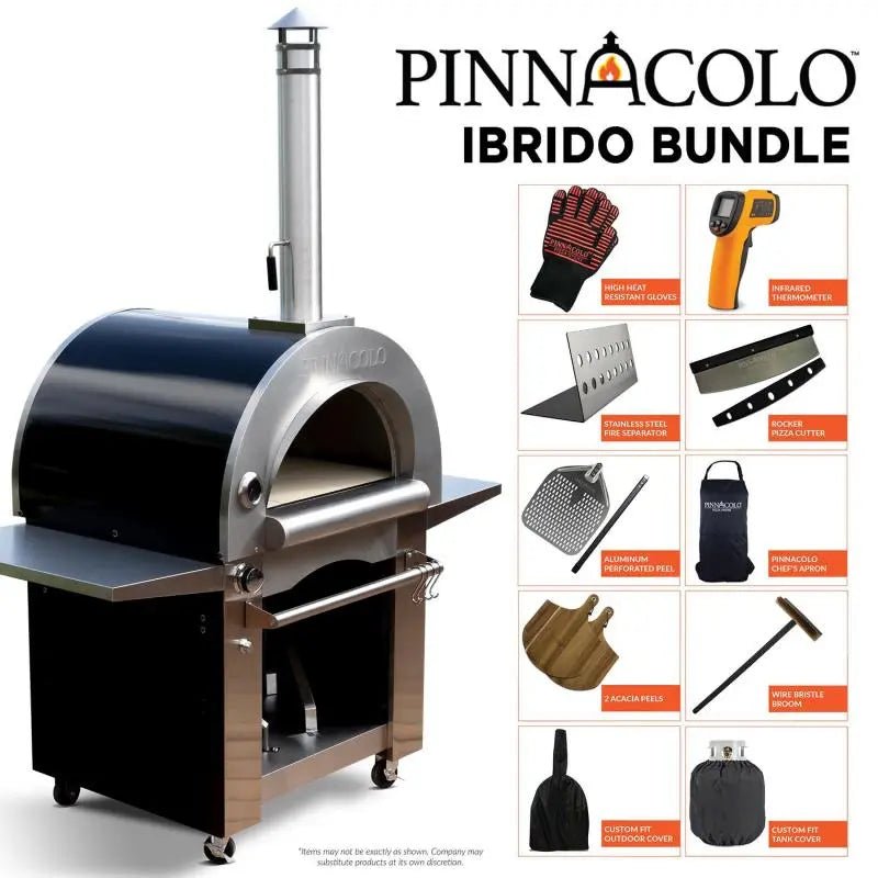 Pinnacolo IBRIDO Dual Fuel Pizza Oven | Wood + Gas Oven | Agent BBQ