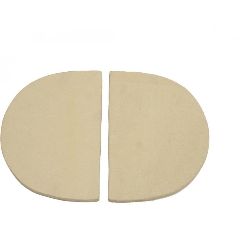 Primo Ceramic Heat Deflector Plates For Oval XL 400 & G 420 - PG00324 - by Primo Grills | Buy at Agent BBQ