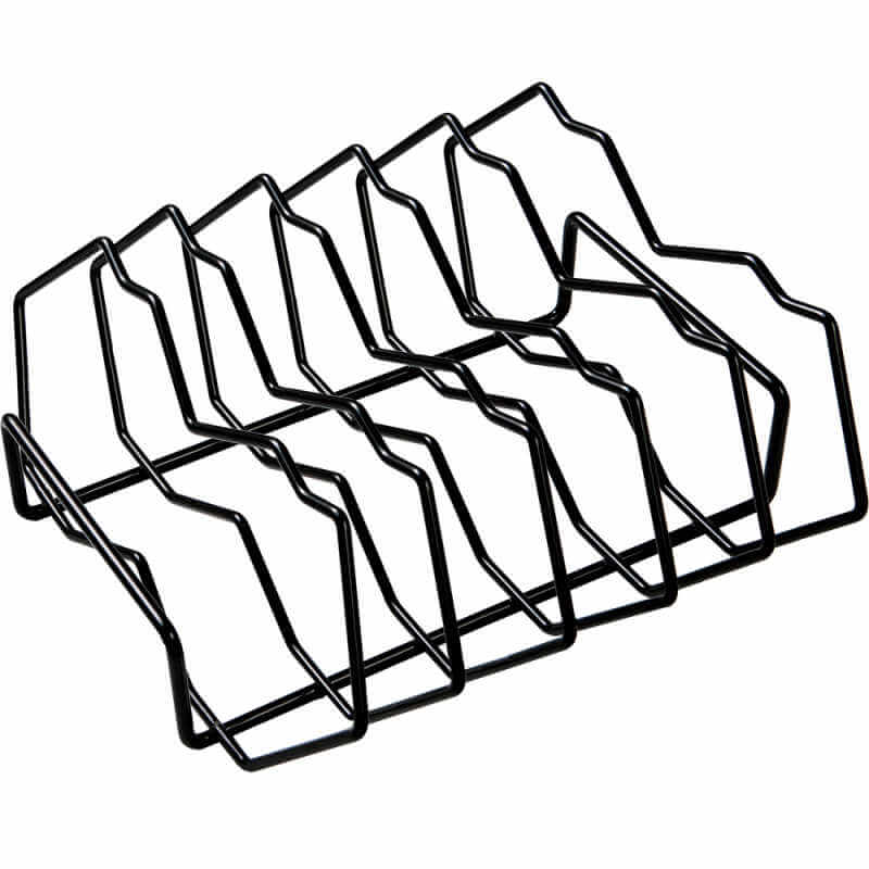 Primo Deluxe 5 - Slot Rib Rack for Primo Oval XL, Oval LG, Oval JR and Large Round Kamado - by Primo Grills | Buy at Agent BBQ