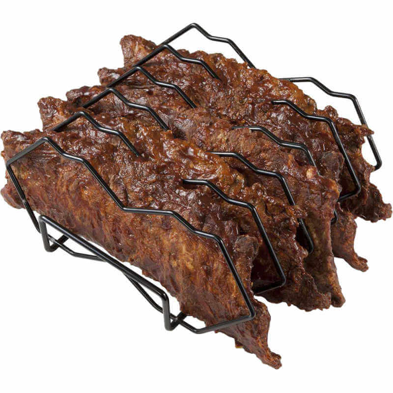 Primo Deluxe 5 - Slot Rib Rack for Primo Oval XL, Oval LG, Oval JR and Large Round Kamado - by Primo Grills | Buy at Agent BBQ