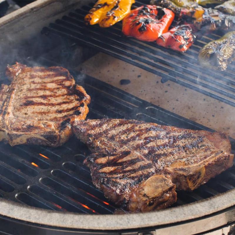 Primo Half Moon Cast Iron Searing Grate For Primo Oval XL 400 Grills - PG00361 - by Primo Grills | Buy at Agent BBQ
