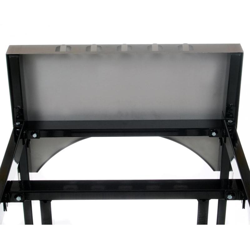 Primo Steel Cart With Stainless Steel Side Tables For Oval XL / Oval Large - PG00370 - by Primo Grills | Buy at Agent BBQ