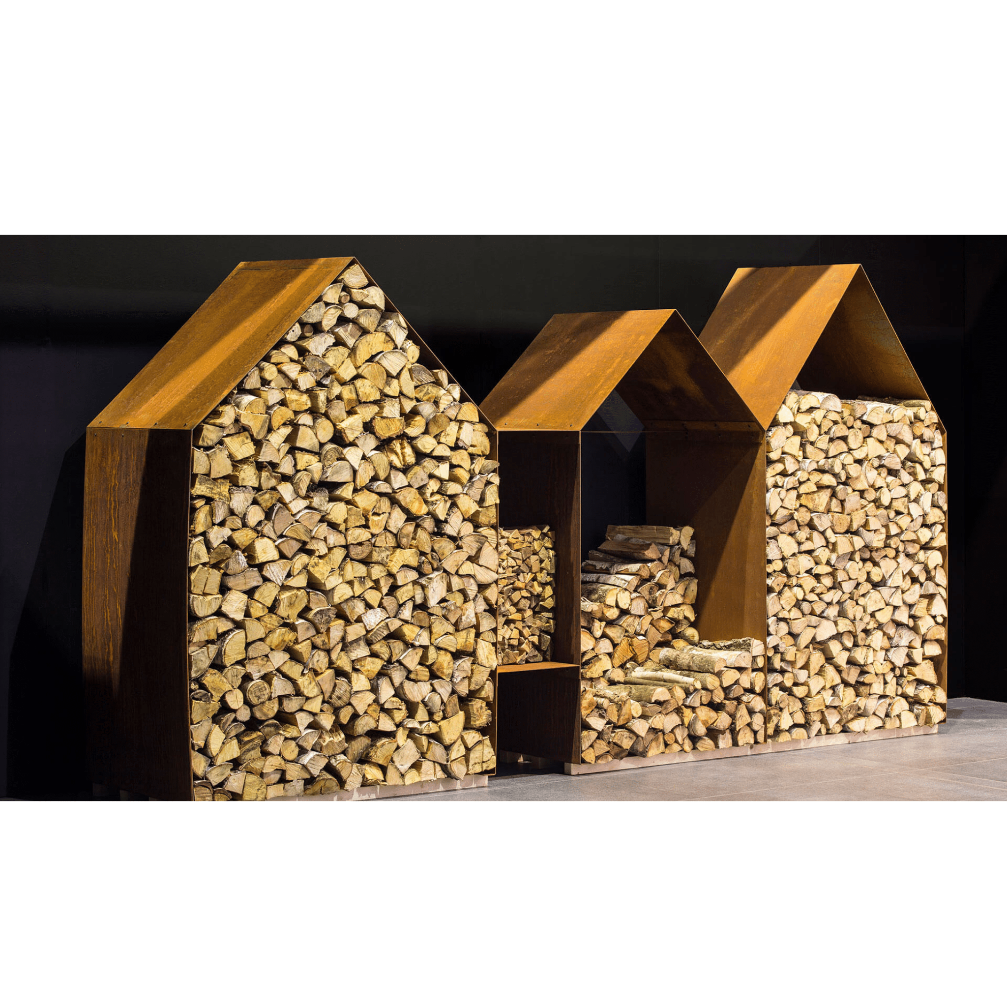 RB73 Bruges 3 Houses Wood Storage - by RB73 | Buy at Agent BBQ