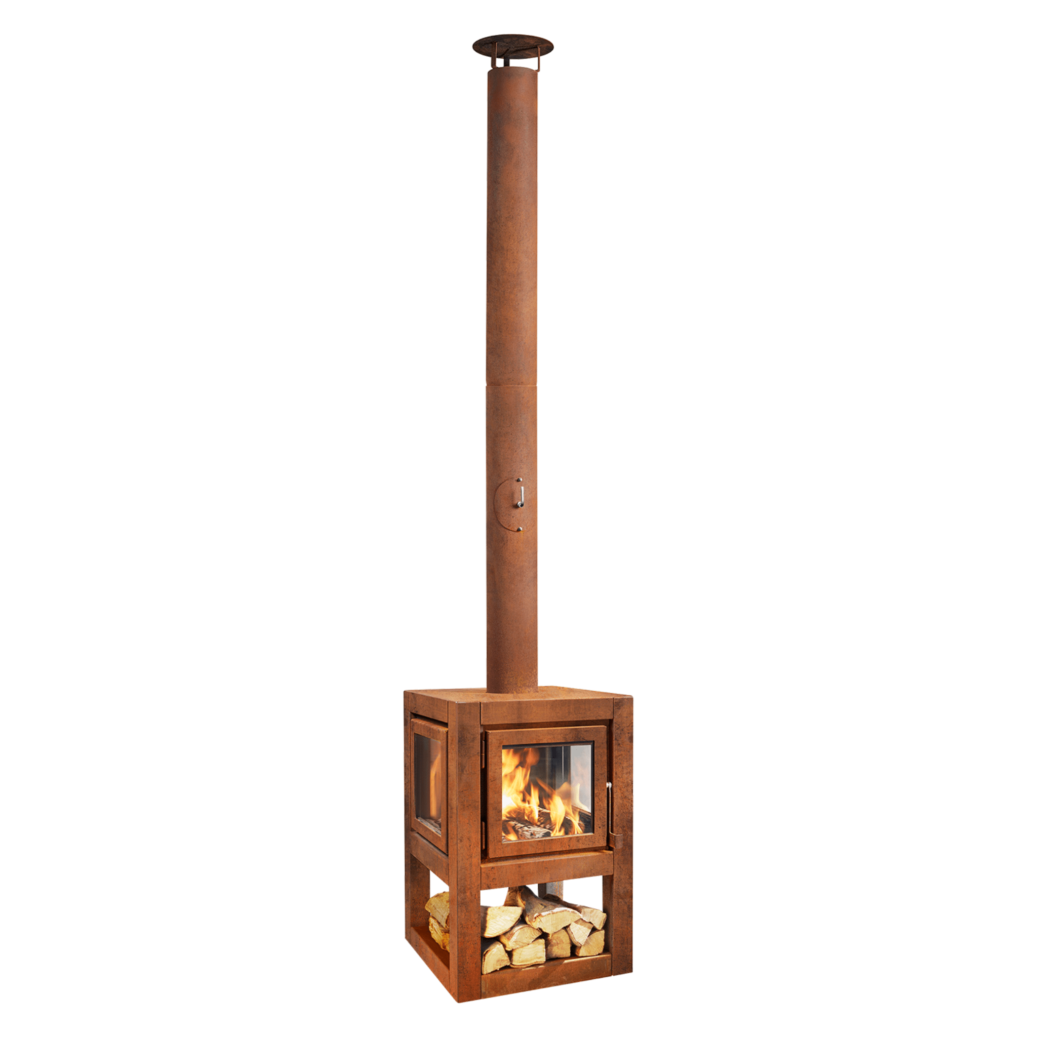 RB73 Quaruba L 3 - Sided Glass Fireplace - by RB73 | Buy at Agent BBQ