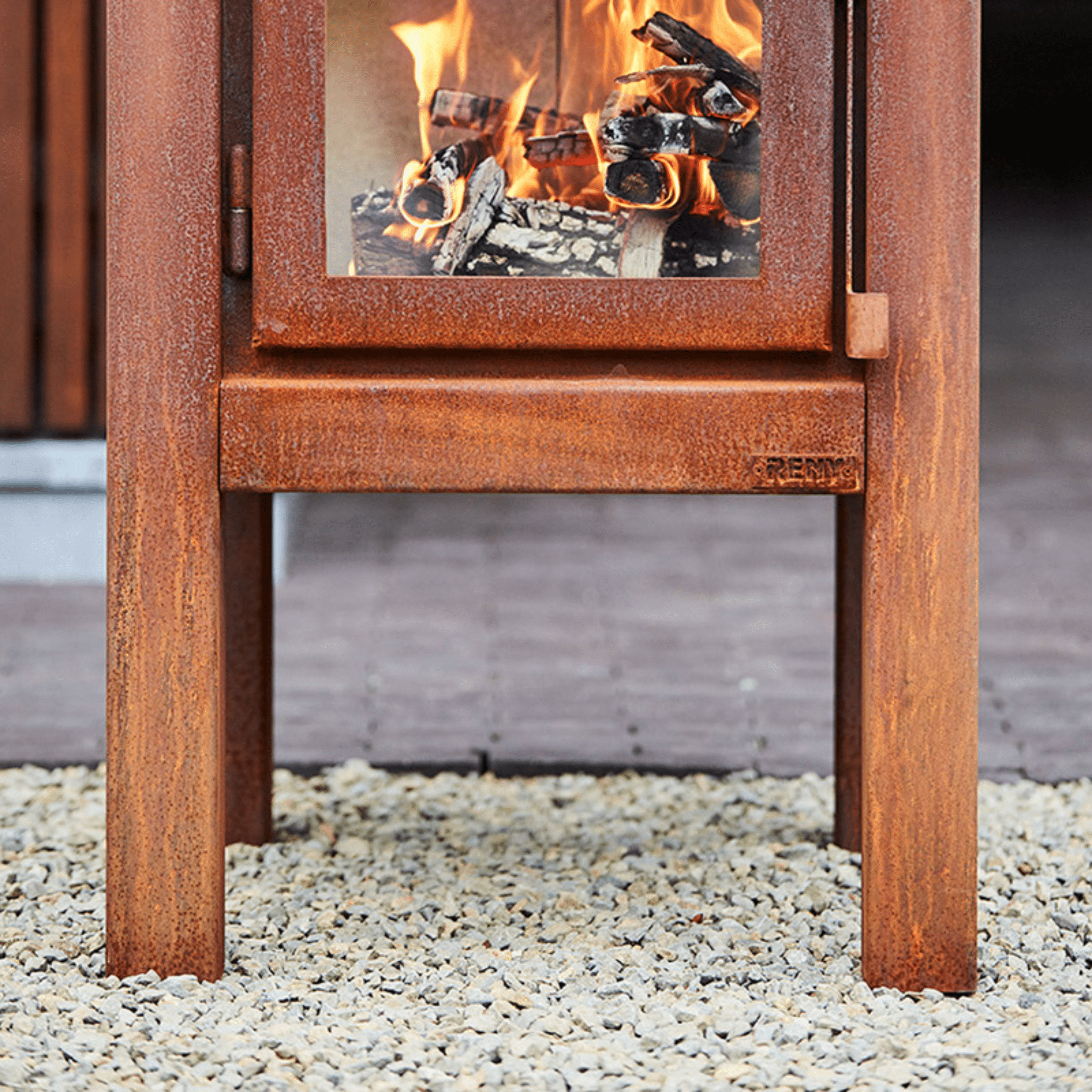 RB73 Quaruba XL 3 - Sided Glass Fireplace - by RB73 | Buy at Agent BBQ