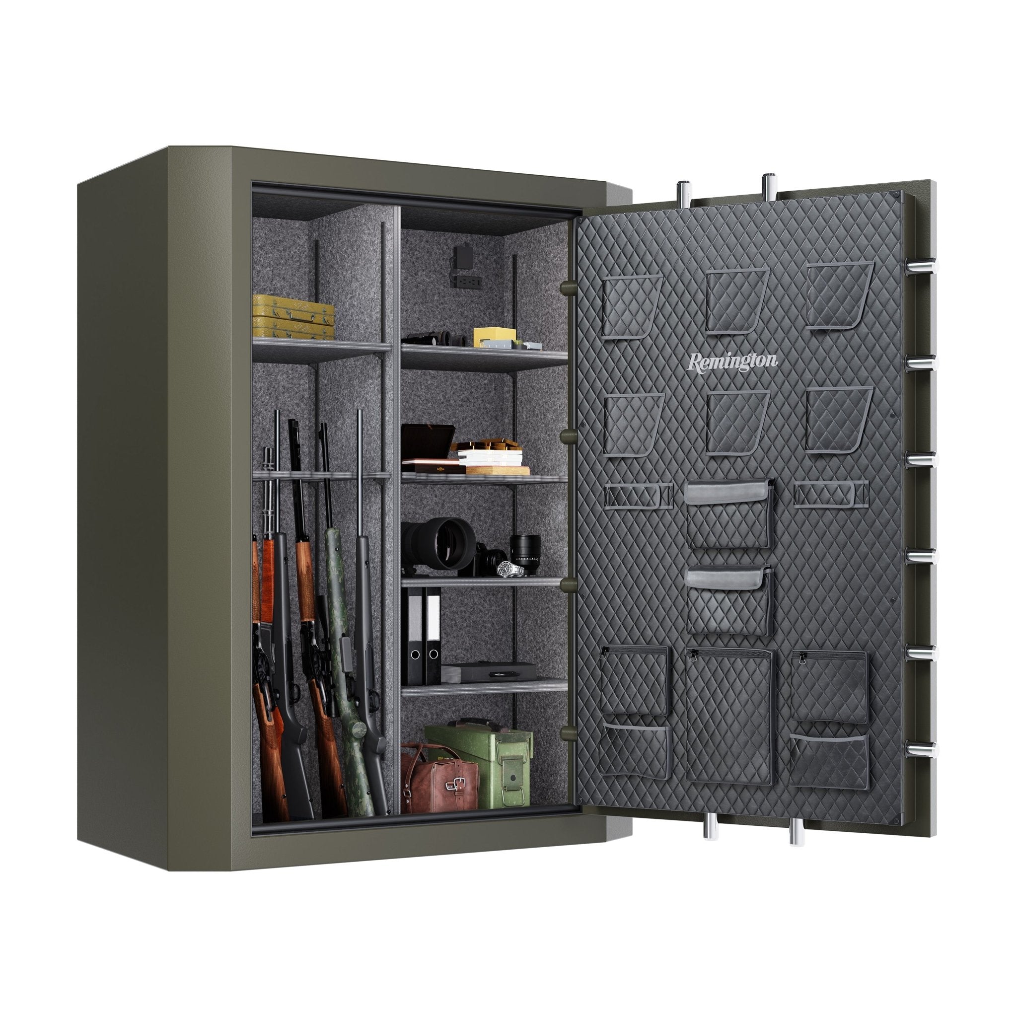 Remington SAR6268-BG Big Green 68 Gun Safe - Gun Safes & Rifle Safe Products by Remington | Buy at Agent BBQ