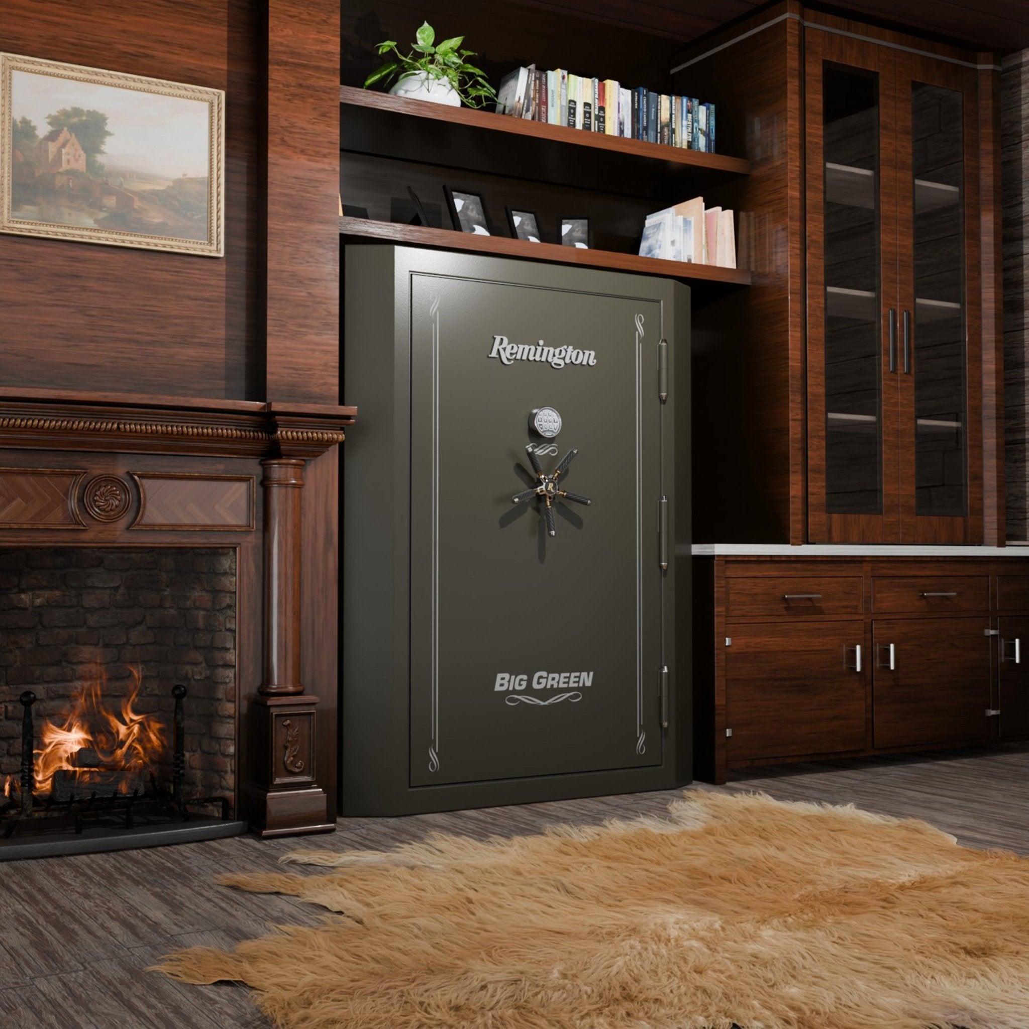Remington SAR6268-BG Big Green 68 Gun Safe - Gun Safes & Rifle Safe Products by Remington | Buy at Agent BBQ