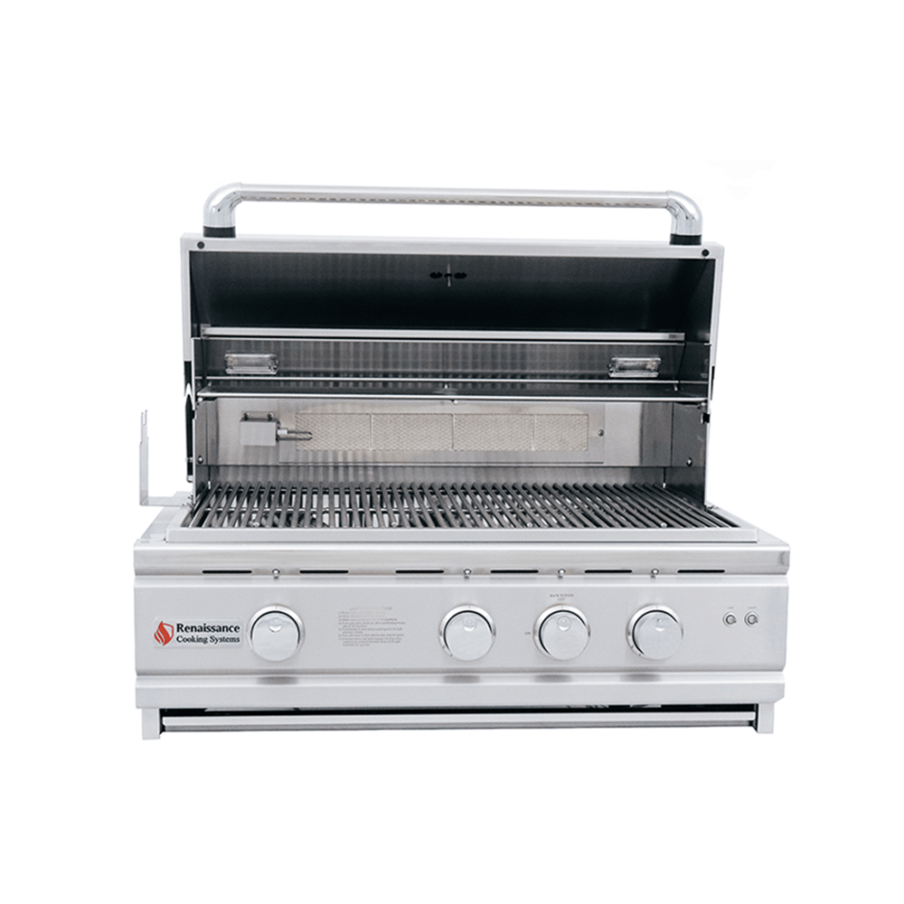 30" Cutlass Pro Built - In Grill - RON30B - Outdoor Grills by Renaissance Cooking Systems | Buy at Agent BBQ