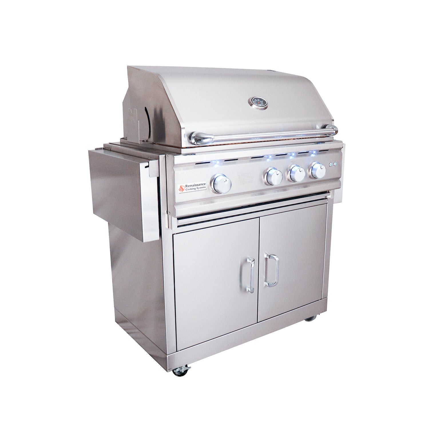 30" Cutlass Pro Freestanding Grill - RON30B CK - Outdoor Grills by Renaissance Cooking Systems | Buy at Agent BBQ