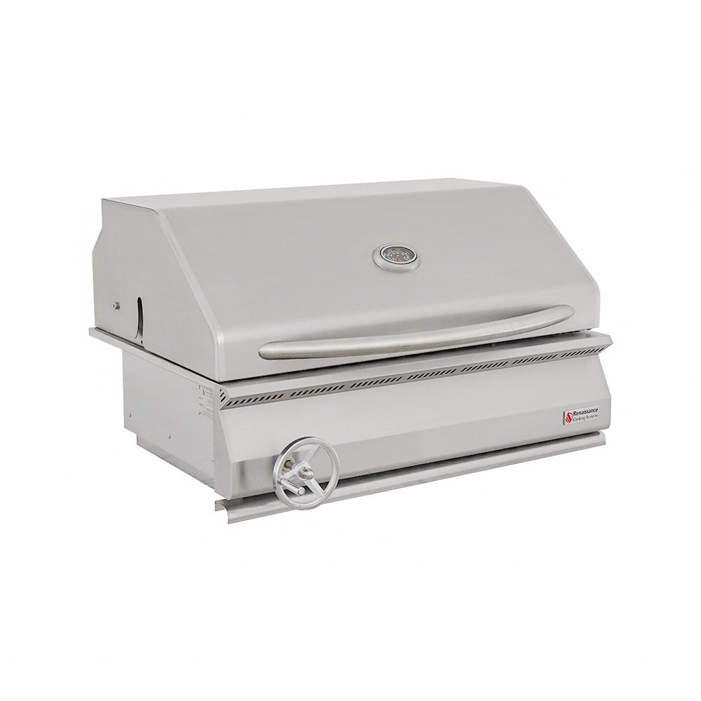 32" Premier Built - In Charcoal Grill - RJCC32A - Charcoal Built - In Grill by Renaissance Cooking Systems | Buy at Agent BBQ