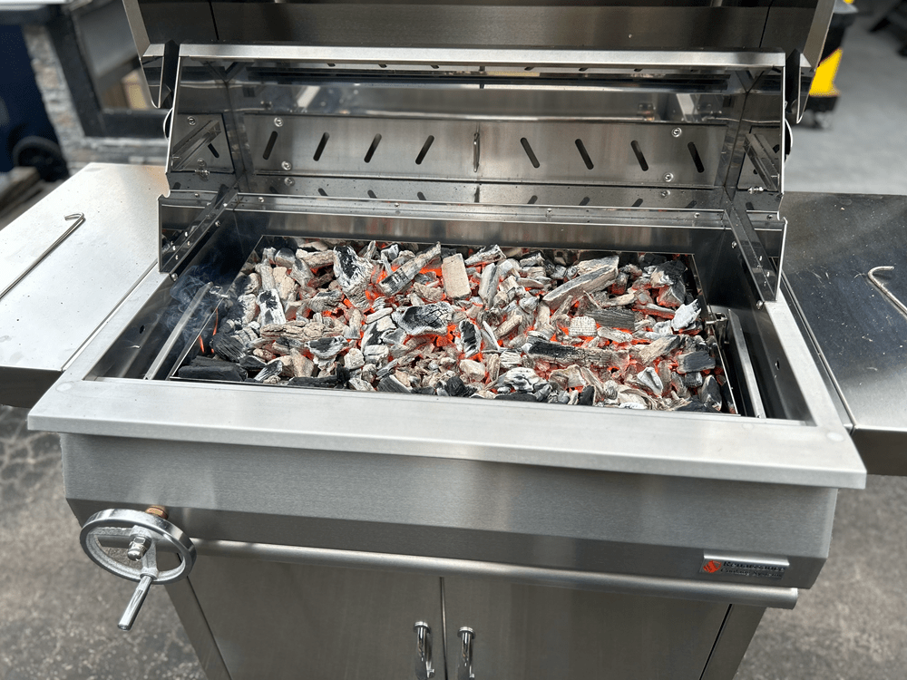 32" Premier Built - In Charcoal Grill - RJCC32A - Charcoal Built - In Grill by Renaissance Cooking Systems | Buy at Agent BBQ