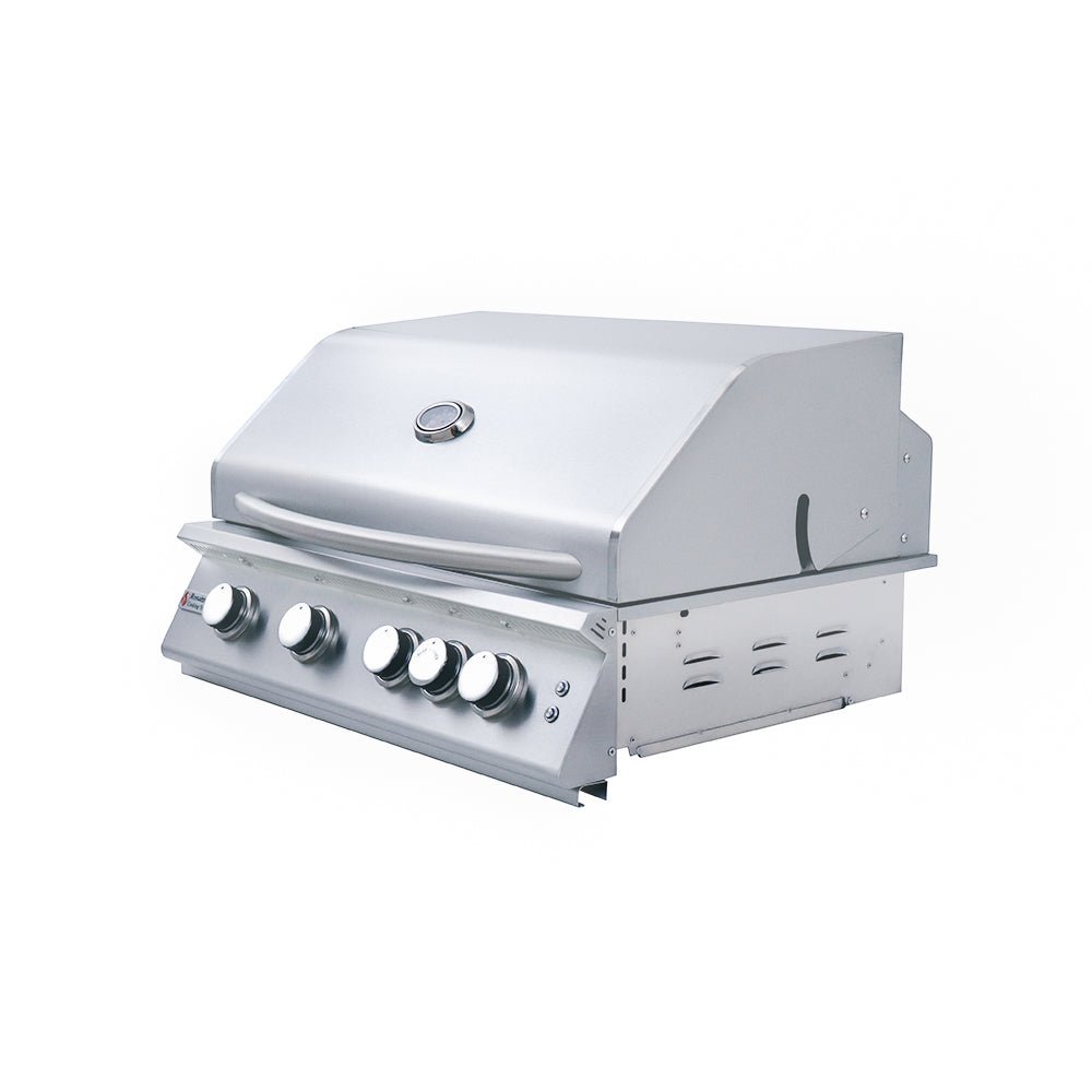 32" Premier Built - In Grill w/ LED Lights - RJC32AL - Built - in Gas Grills by Renaissance Cooking Systems | Buy at Agent BBQ