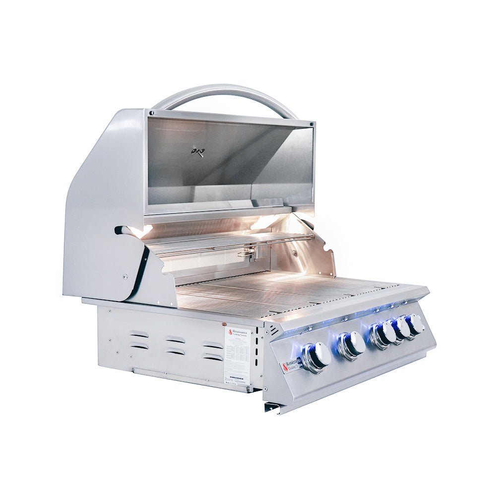 32" Premier Built - In Grill w/ LED Lights - RJC32AL - Built - in Gas Grills by Renaissance Cooking Systems | Buy at Agent BBQ