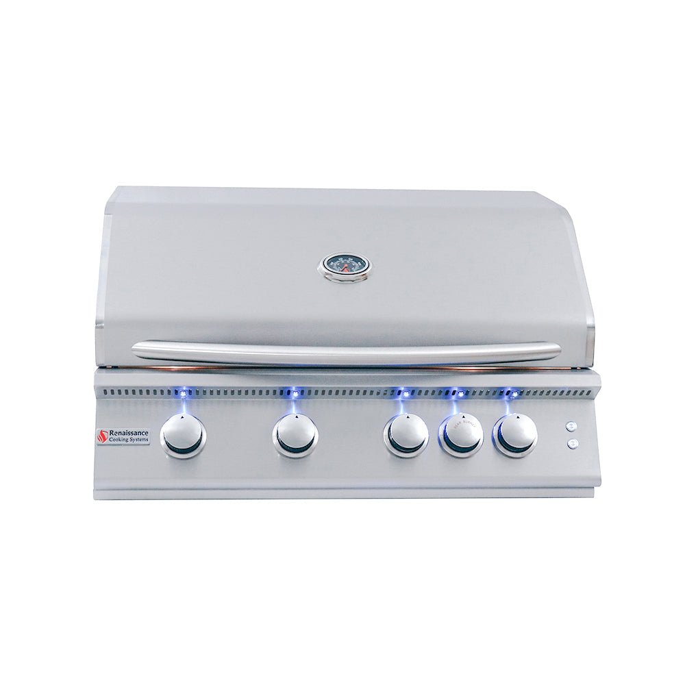 32" Premier "L" Freestanding Grill - RJC32AL CK - Freestanding Gas Grills by Renaissance Cooking Systems | Buy at Agent BBQ