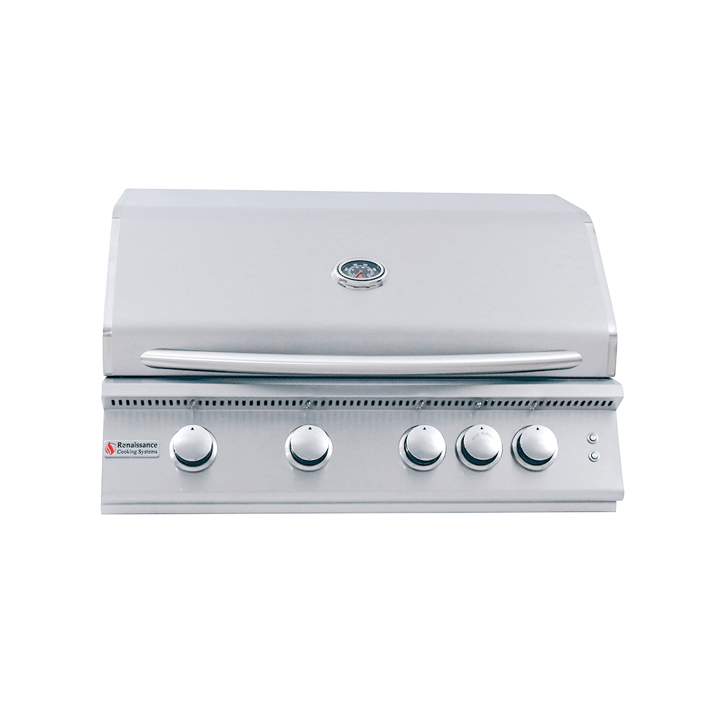 32" Premier "L" Freestanding Grill - RJC32AL CK - Freestanding Gas Grills by Renaissance Cooking Systems | Buy at Agent BBQ