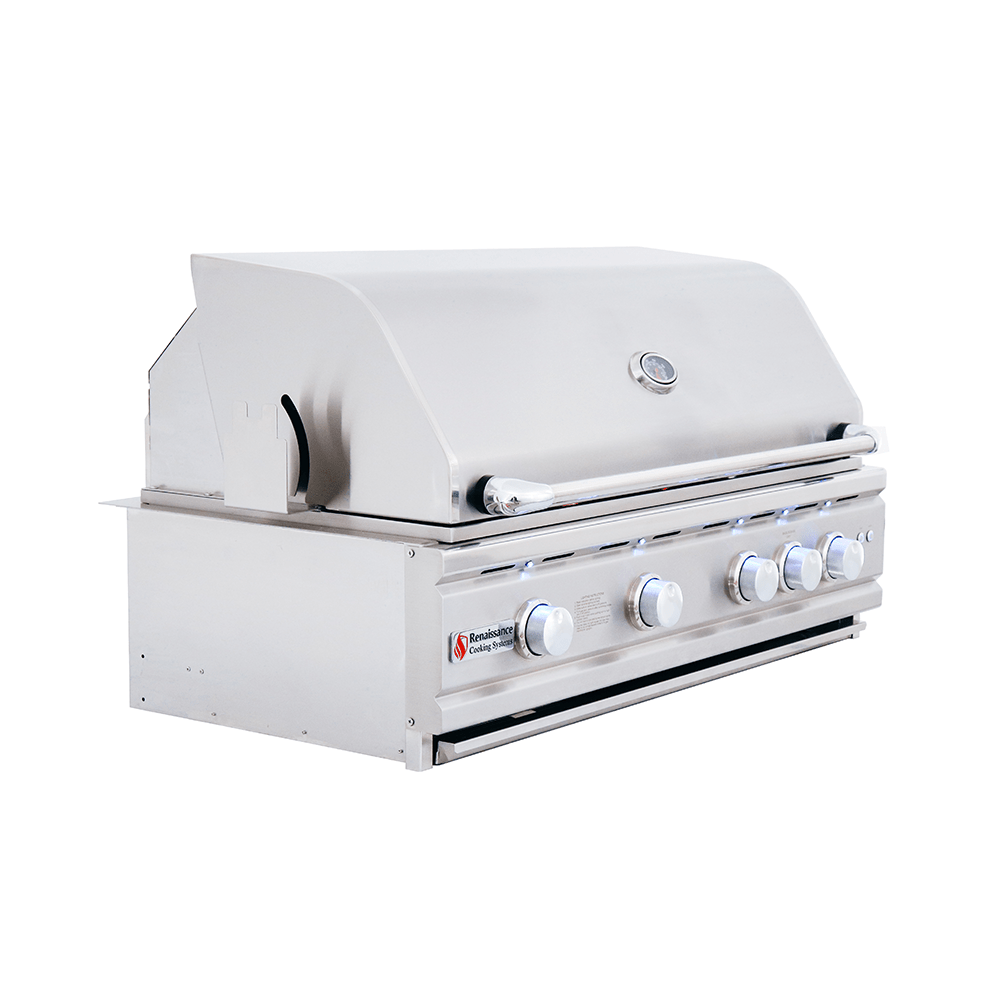 38" Cutlass Pro Freestanding Grill - RON38B CK - Outdoor Grills by Renaissance Cooking Systems | Buy at Agent BBQ