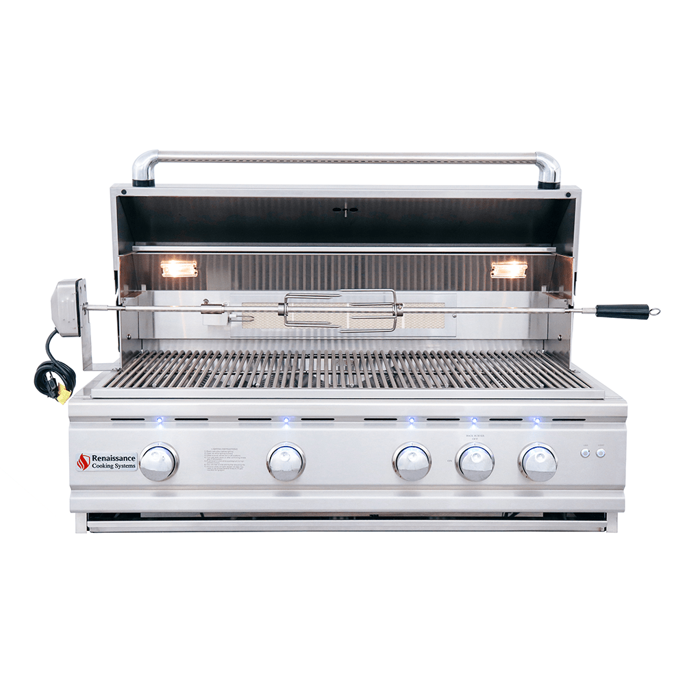 38" Cutlass Pro Freestanding Grill - RON38B CK - Outdoor Grills by Renaissance Cooking Systems | Buy at Agent BBQ