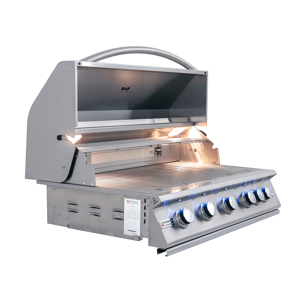 40" Premier Built - In Grill w/ LED Lights - RJC40AL - Built - in Gas Grills by Renaissance Cooking Systems | Buy at Agent BBQ