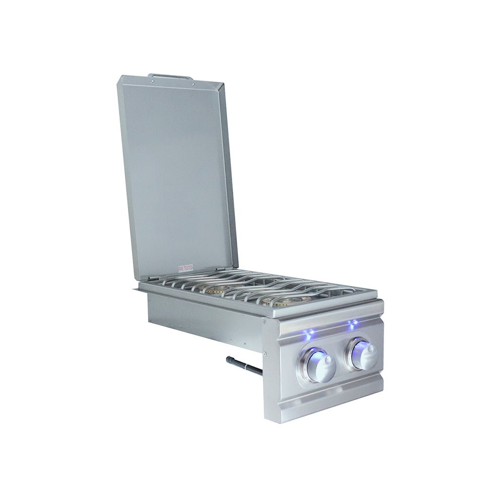 Cutlass Pro Double Side Burner - RDB1EL - Side Burner by Renaissance Cooking Systems | Buy at Agent BBQ