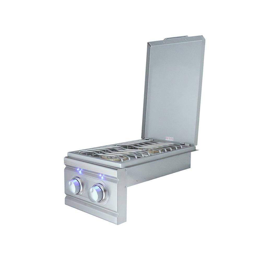 Cutlass Pro Double Side Burner - RDB1EL - Side Burner by Renaissance Cooking Systems | Buy at Agent BBQ