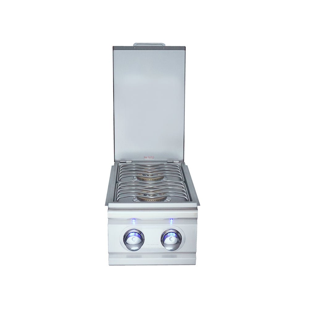 Cutlass Pro Double Side Burner - RDB1EL - Side Burner by Renaissance Cooking Systems | Buy at Agent BBQ