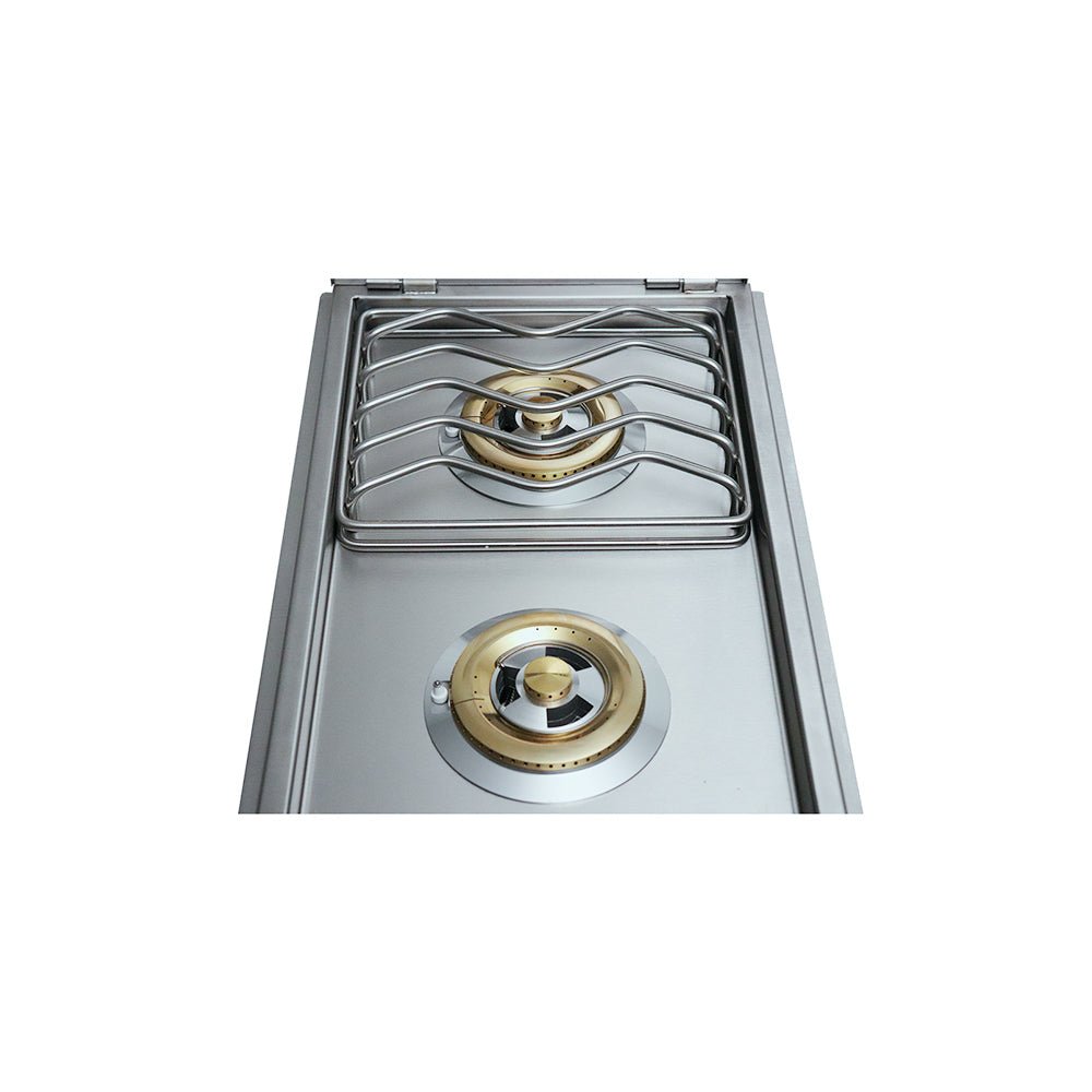 Cutlass Pro Double Side Burner - RDB1EL - Side Burner by Renaissance Cooking Systems | Buy at Agent BBQ