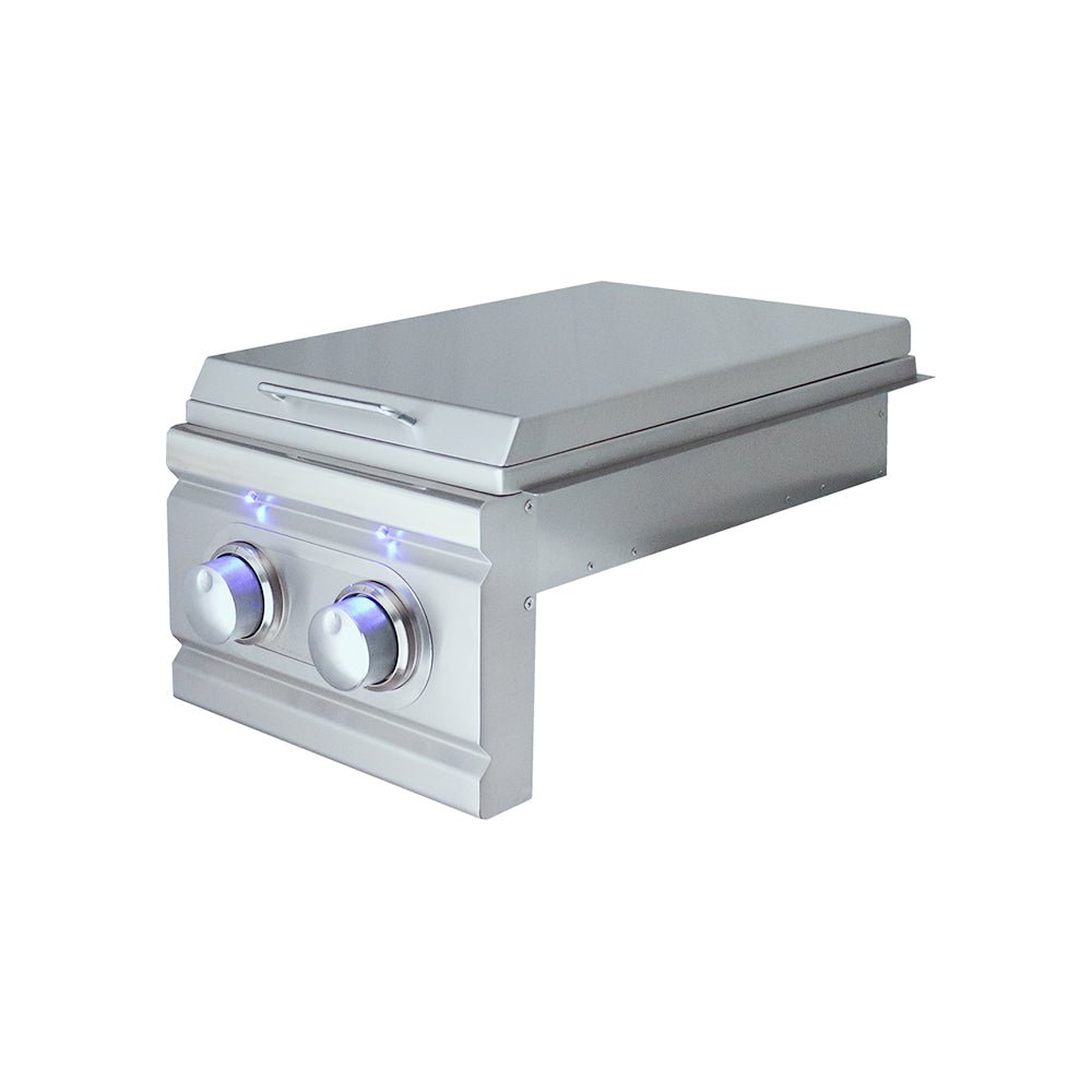 Cutlass Pro Double Side Burner - RDB1EL - Side Burner by Renaissance Cooking Systems | Buy at Agent BBQ