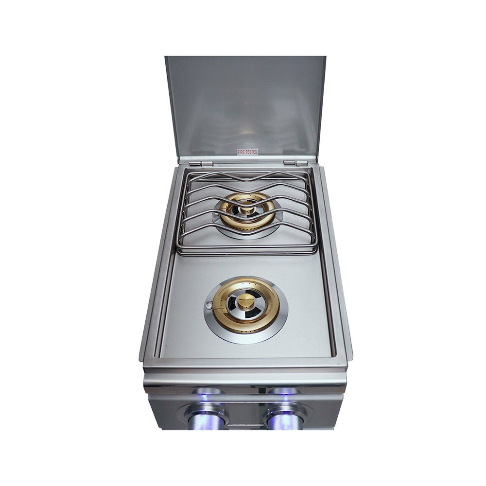 Cutlass Pro Double Side Burner - RDB1EL - Side Burner by Renaissance Cooking Systems | Buy at Agent BBQ